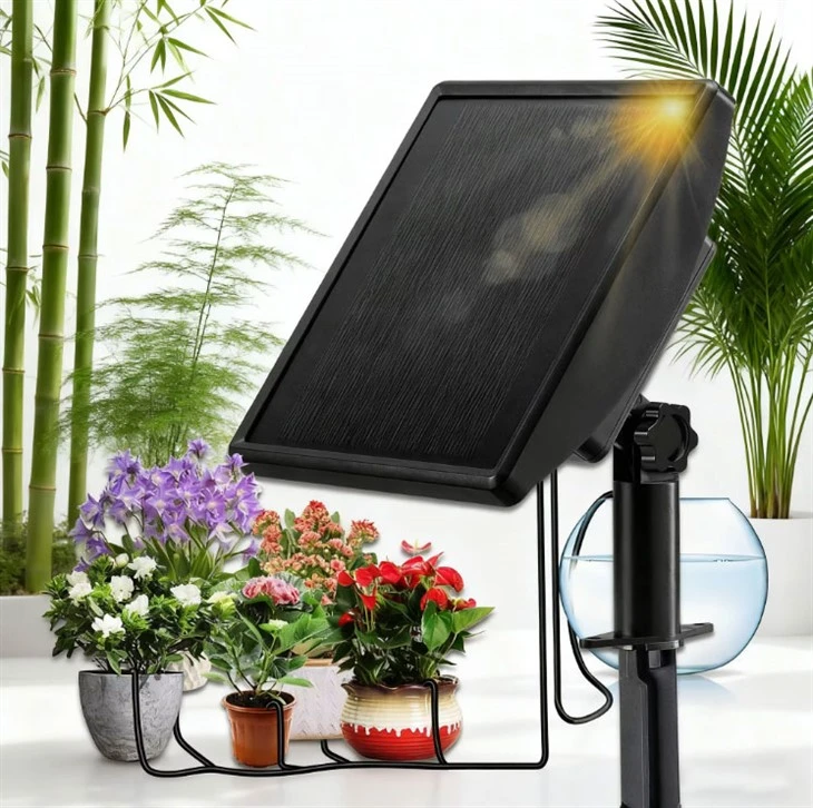 Sistem solar de udare a gazonului